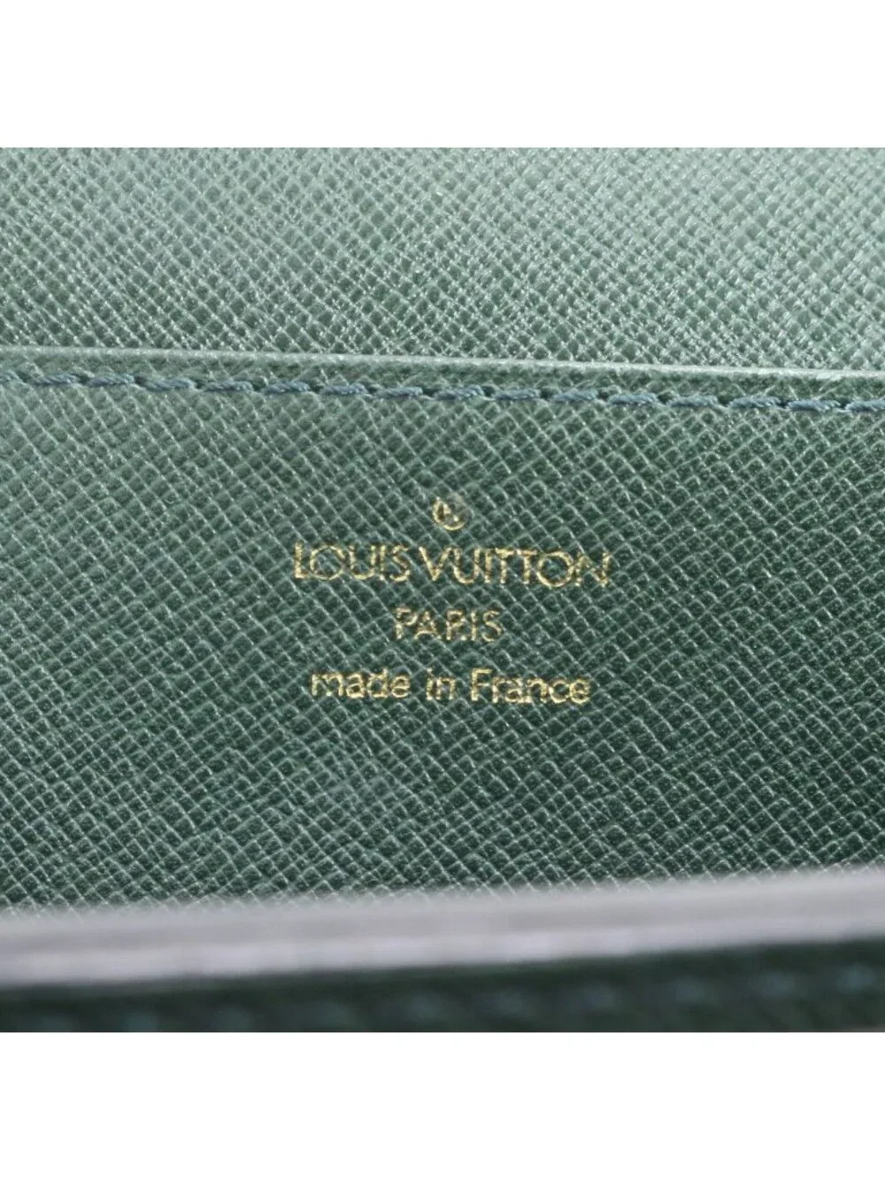 Louis Vuitton Taiga Moscova Leather Business Document Briefcase Tote